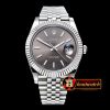 Rolex Datejust II DJ2 41mm Jub Flt SS/SS D.Grey Stick BP Asia 32