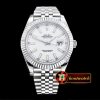 Rolex Datejust II DJ2 41mm Jub Flt SS/SS Pearl Wht Stk BP A3235