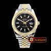 Rolex Datejust II DJ2 41mm Jub Flt YG/SS Black Stk BP A3235 Mod