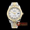 Rolex Datejust II DJ2 41mm Jub Flt YG/SS White Diams BP A3235 Mo