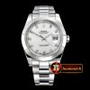 Rolex Datejust II DJ2 41mm Oys Smt SS/SS Silv Wht Diams A32
