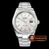 Rolex Datejust II DJ2 41mm Oyst Flt 904L SS/SS Silver/Stk ARF Asia 2824