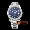 Rolex Datejust II DJ2 41mm Oyst Flt SS/SS Blue Diams A3235