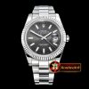 Rolex Datejust II DJ2 41mm Oyst Flt SS/SS Grey Stks A3235 M