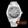 Rolex Datejust II DJ2 41mm Oyt Smt SS/SS Grey Roman BP Asia 2813