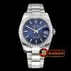 Rolex Datejust Man DJ 116234 Flt 904L Oyst SS/SS Blue/Stk DJF V2 A2824