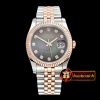Rolex Datejust Man DJ 36mm Jub Flt RG/SS Black MOP Diams BP A313