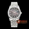 Rolex Datejust Man DJ 36mm Jub Flt SS/SS Black MOP Diams BP A313