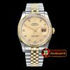 Rolex Datejust Man DJ 36mm Jub Flt YG/SS Gold Diams BP A3135 Mod