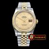 Rolex Datejust Man DJ 36mm Jub Flt YG/SS Gold Roman BP A3135 Mod