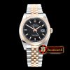 Rolex Datejust Man DJ 36mm Jul Smt 904L RG/SS Blk/Stk ARF A3135 Mod