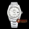 Rolex Datejust Man DJ 36mm Oyst Dome SS/SS Wht Roman ARF A3135