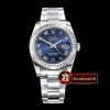Rolex Datejust Man DJ 36mm Oyst Fluted 904L SS/SS Blue Roman ARF A3135