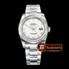Rolex Datejust Man DJ 36mm Oyst Fluted SS/SS Wht Roman ARF A3135