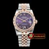 Rolex Datejust Midsize 31mm Diam Bez RG/SS Purple Diam BP A2836
