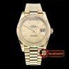 Rolex DayDate 40mm Flt YG/YG Gold Stick A3255 Mod