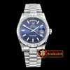Rolex Daydate 36mm Flt SS/SS Blue Stick BP 2836