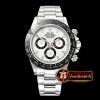 Rolex Daytona 116500 CER/SS White 904L Asia 4130 Mod