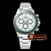 Rolex Daytona 116500LN Grn CER/SS/SS Wht BP A7750 A4130