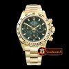 Rolex Daytona 116508LN YG/YG Green/Stk ARF Asia 4130 Mod