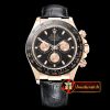 Rolex Daytona 116515 CER/RG/LE Blk Asia 4130 Mod