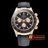 Rolex Daytona 116515 CER/RG/RU Blk Asia 4130 Mod