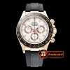 Rolex Daytona 116515 CER/RG/RU Wht Asia 4130 Mod