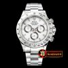 Rolex Daytona 116520 SS/SS White 904L Asia 4130 Mod
