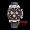 Rolex Daytona Cer RG/RU Black Stick BP Ult A7750 Mod