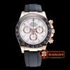 Rolex Daytona Cer RG/RU White Stick BP Ult A7750 Mod