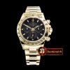 Rolex Daytona YG/YG Black Stks JF Asia 7750