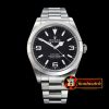 Rolex Explorer 1 Ref.214270 39mm Ult SS/SS Black BP A2836