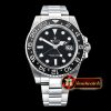Rolex GMT II 116710LN 904L SS/SS V9 A3816 Hr Hand