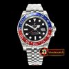 Rolex GMT Master II 126710 Jubilee 904L SS/SS Blk GMF A2836