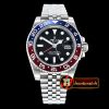 Rolex GMT Master II 126710 Jubilee SS/SS Blk KSF A2836