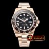 Rolex GMT Master II 2018 126715CHNR RG/RG Black BP A2836