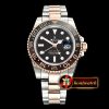 Rolex GMT Master II Basel 2018 126711 RG/SS Black KSF A2836