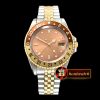 Rolex GMT Master II Jub YG/SS Brown Root Beer Asia 2836