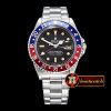 Rolex GMT Master Ref.1675 Blue/Red SS/SS 2836 Mod