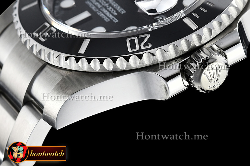 Rolex Submariner 116610LN 904L SS SS Black ARF SH 3135 replica