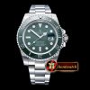 Rolex Submariner 116610LV SS/SS Green BP V2 SP A3135 Mod