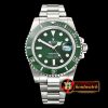 Rolex Submariner 116610LV SS/SS Green KSF A2836
