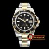 Rolex Submariner 116613 Cer YG/SS Blk Diam GMF Asia 3135
