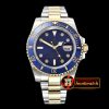 Rolex Submariner 116613 Cer YG/SS Blue Diam GMF Asia 3135