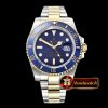 Rolex Submariner 116613 Cer YG/SS Blue GMF A2836