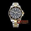 Rolex Submariner 116613 Diam YG/SS Blk BP V2 SP Asia 3135