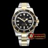 Rolex Submariner 116613LN 904L YG/SS Blk/D GMF SP A3135