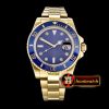 Rolex Submariner 116618 Diam YG/YG Blue BP V2 SP Asia 3135