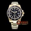 Rolex Submariner 116618 YG/YG Black BP V2 SP Asia 3135