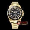 Rolex Submariner 116618LN YG/YG Black KSF Asia 2836